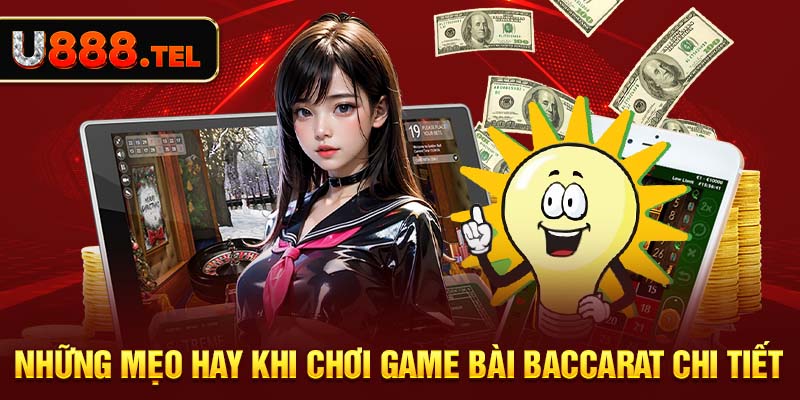 Những mẹo hay khi chơi game bài baccarat chi tiết