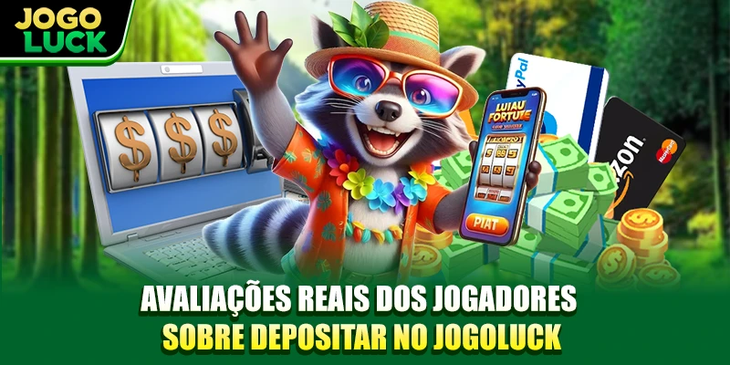 Avaliações reais dos jogadores sobre depositar no JOGOLUCK