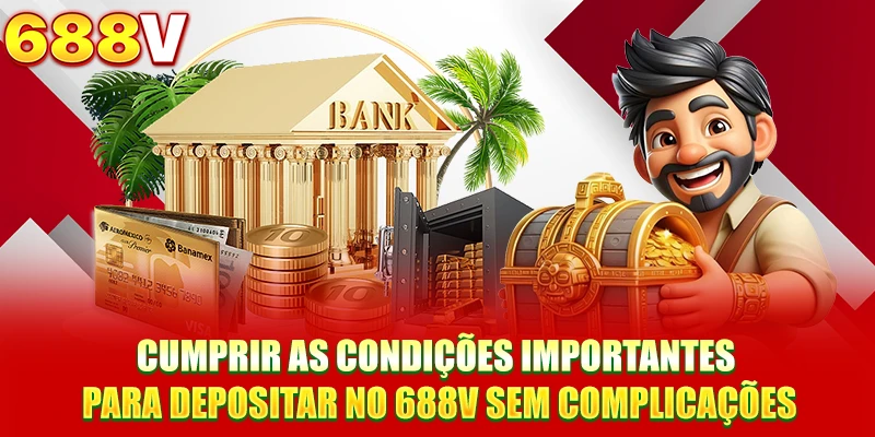 Cumprir as condições importantes para depositar no 688V sem complicações